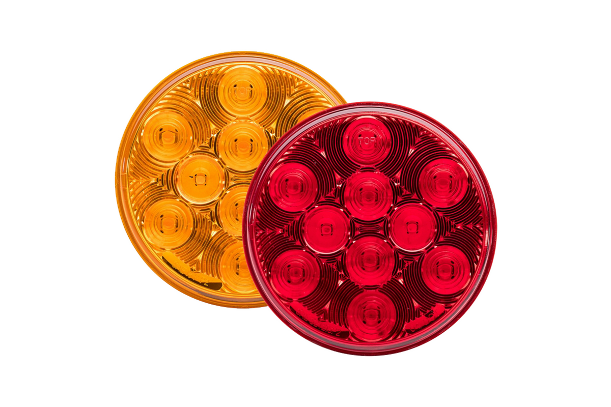 4 Round Led Truck Trailer Light 10 Sdtech Lights
