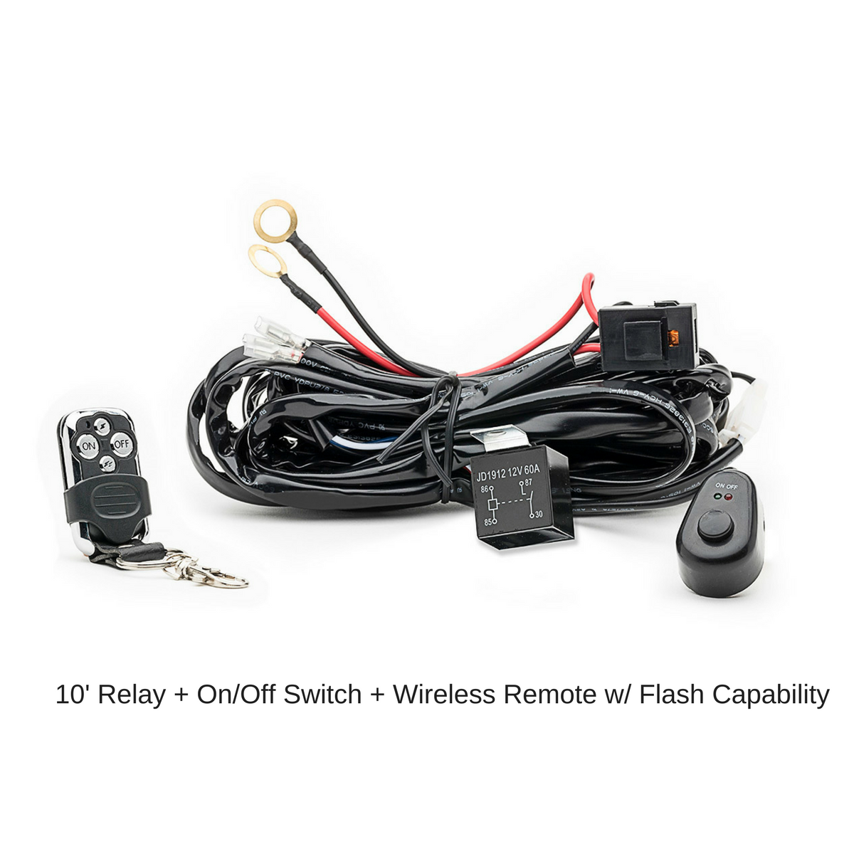Carbine 5 Floodlight Off Road Led Lightbar W C5h Stl Carbine 5 Inch Floodlight Off Road Led Light Bar Wireless Remote Switch