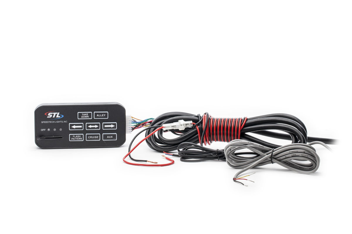 Prime 55 TIR LED Wrecker Tow Light Bar Supreme Control Box with cables